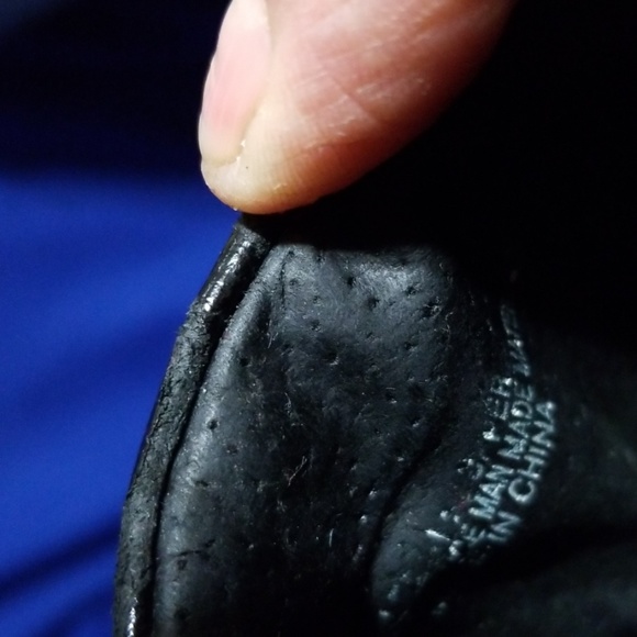 B.O.C. Peggy Black Tooled Leather Clog 7M - Picture 6 of 7